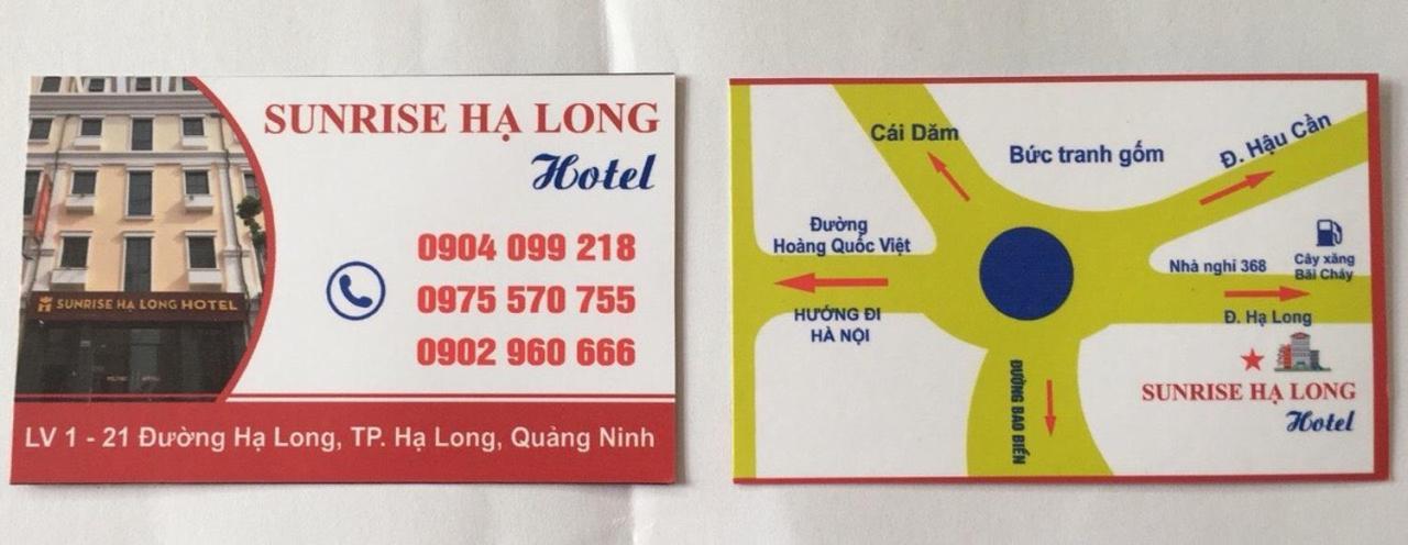Hotel Sunrise Hạ Long Exterior foto